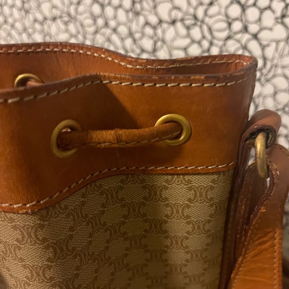 Celine drawstring vintage shoulder bag - Picture 10 of 16